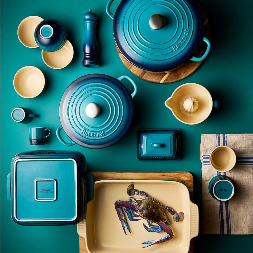 Cookware, Bakeware, and Servingware in Lagoon Blue - House