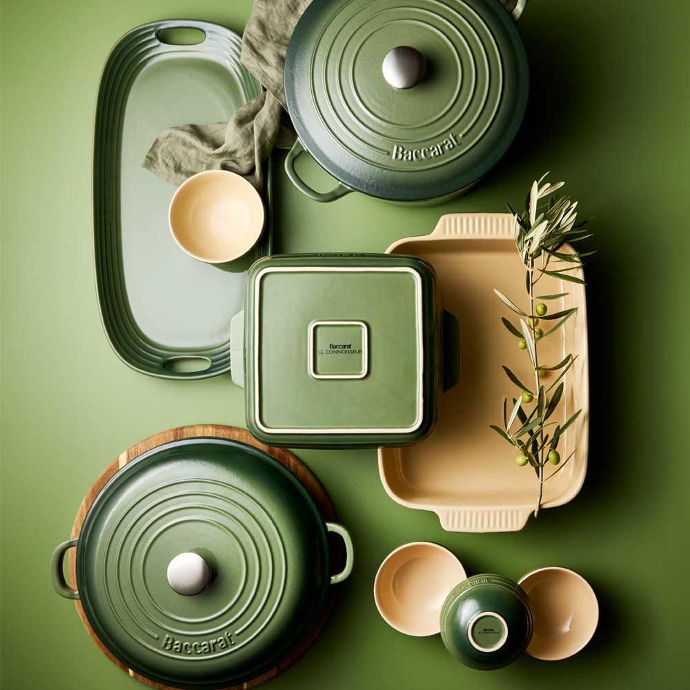 Cookware, Bakeware, and Servingware in Sage Green - House