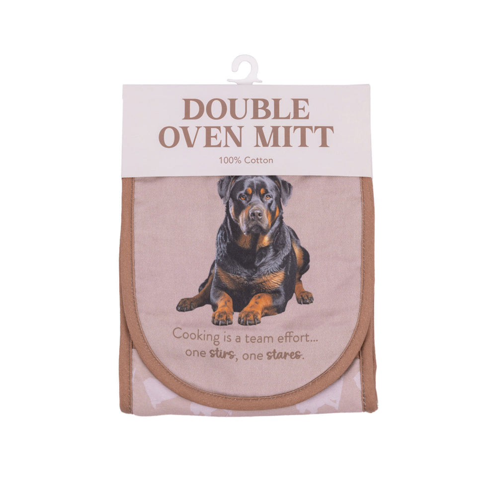 Splosh Cooks Companion Rottweiler Oven Mitt