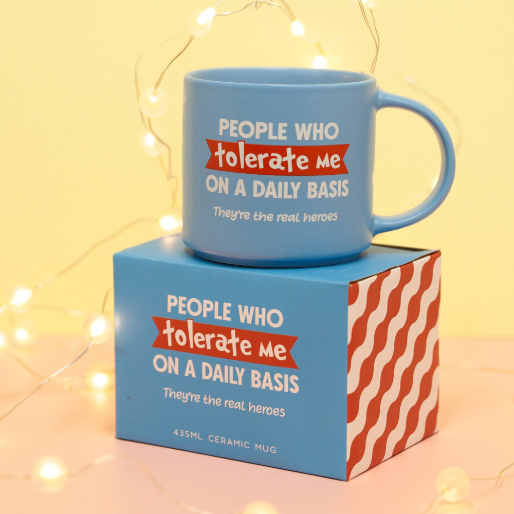 Splosh Cheeky Tolerate Mug