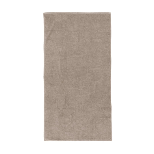 Bambury Chateau bath towel in the colour latte.