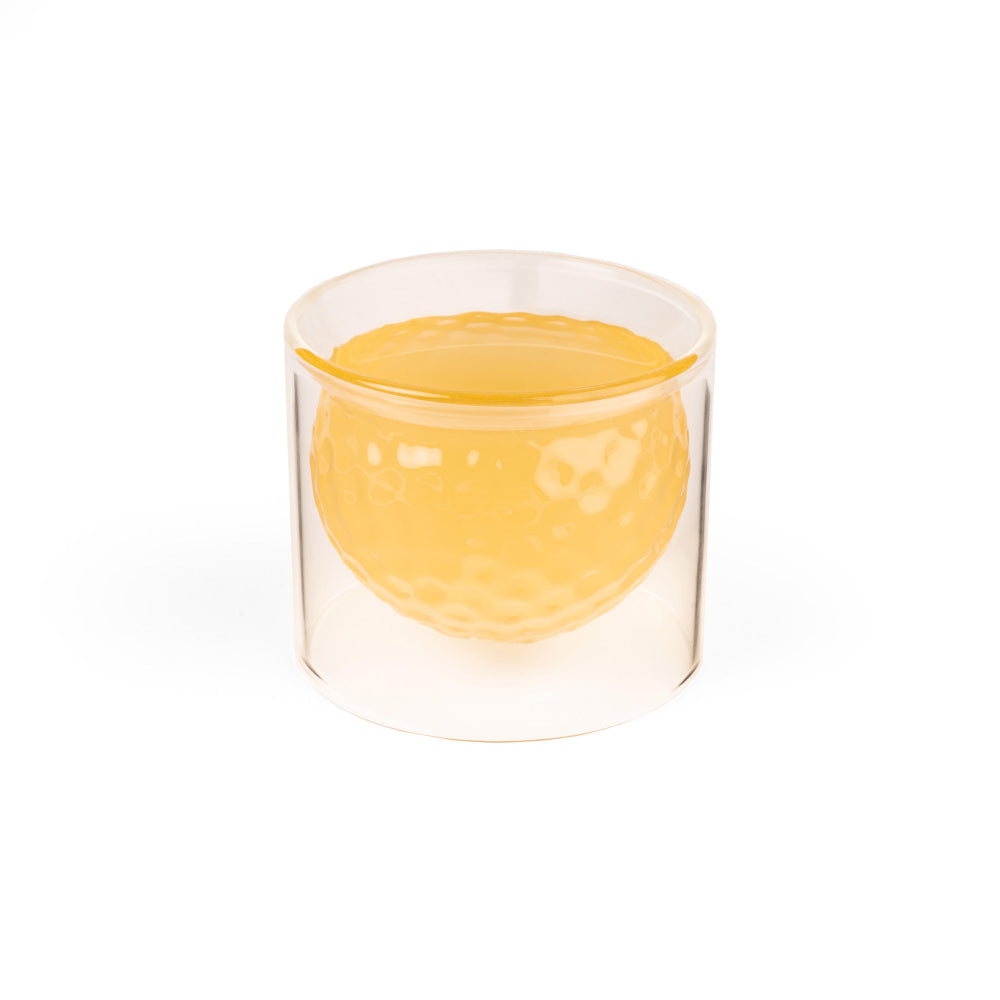 Kikkerland Golf Ball Glasses Set of 2