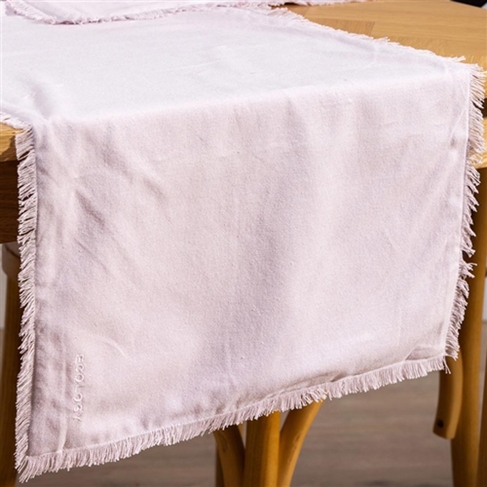 Ecology Fray Table Runner 35x180cm