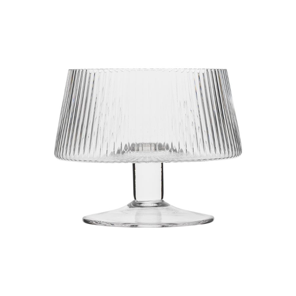 Ecology Classic Set of 4 Footed Bowls Ridged