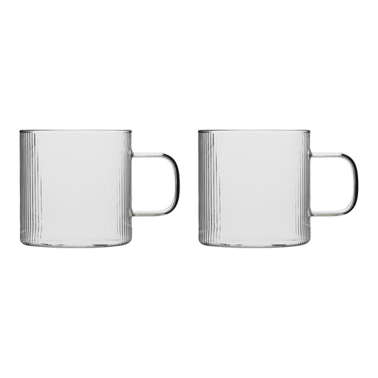 Ecology Infuse Set of 2 Double Wall Latte Mugs