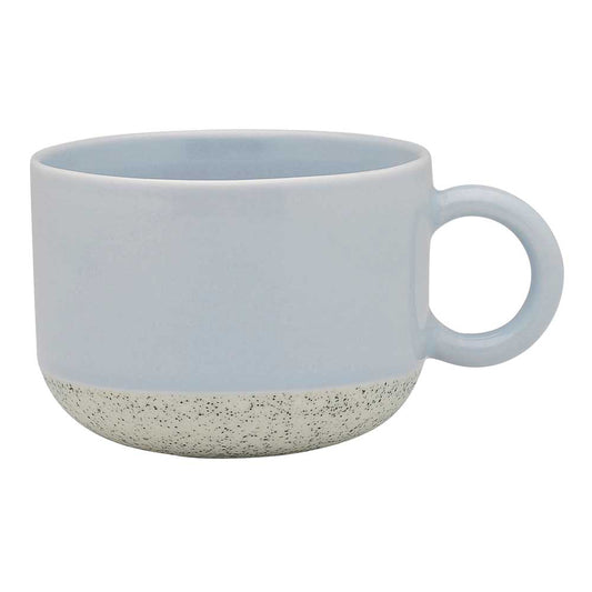 Ecology Hull Stoneware Mug 340ml in Blue at House