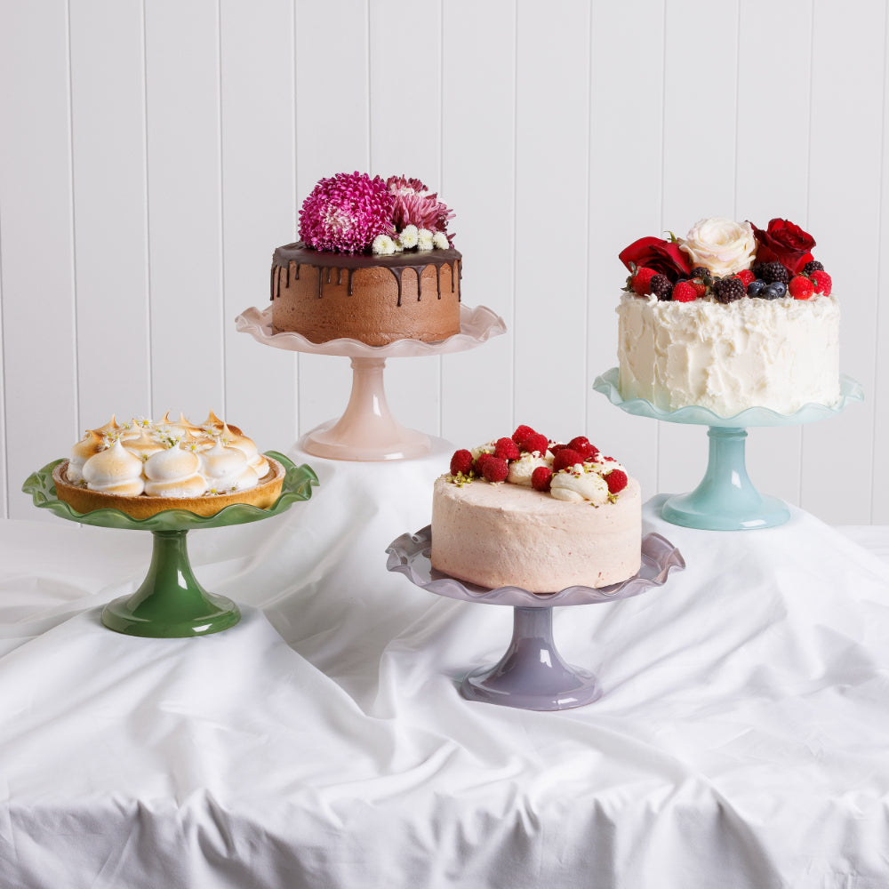 Ecology Ruffle Cake Stand 26x12.5cm