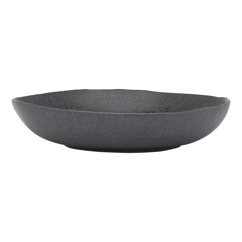 Ecology Ottawa Shallow Serving Bowl 28cm in Stone Grey at House