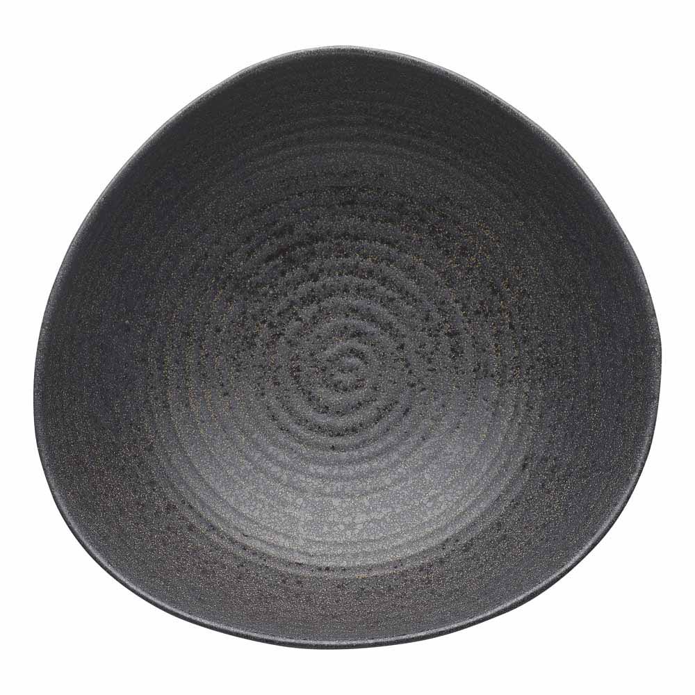 Ecology Ottawa Stoneware Chunky Leg Bowl 25cm in Stone grey at House