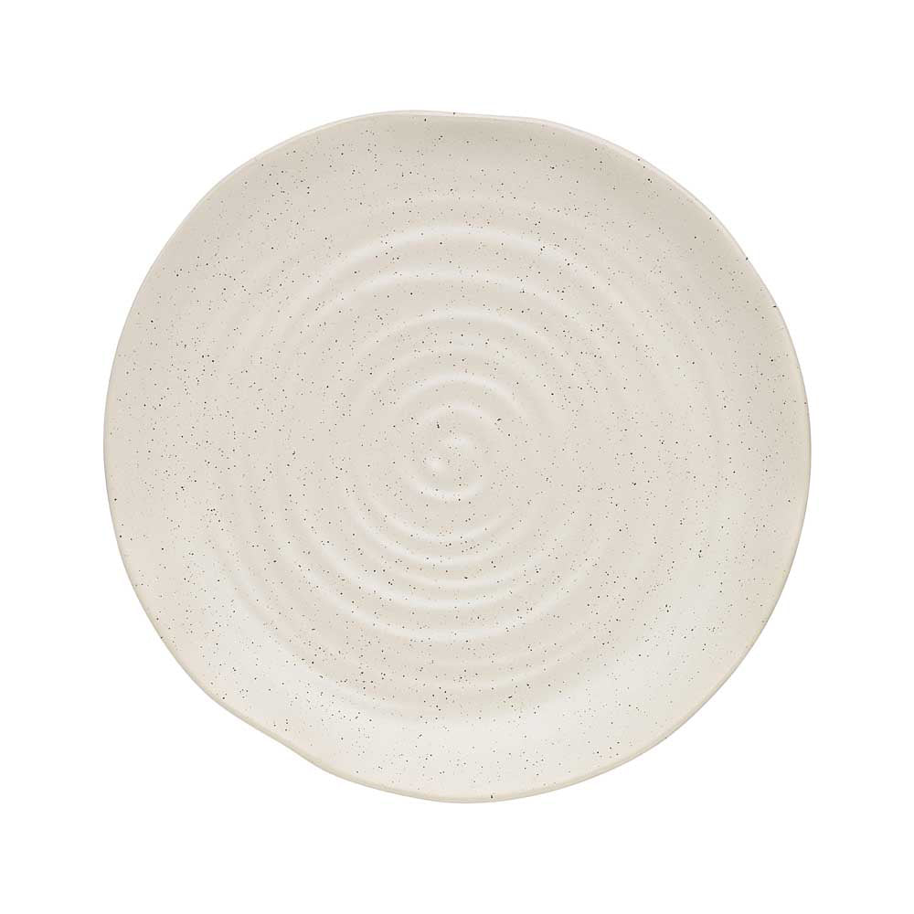 Ecology Ottawa 4 Piece Dinner Set in Calico Cream with Dinner plate at House