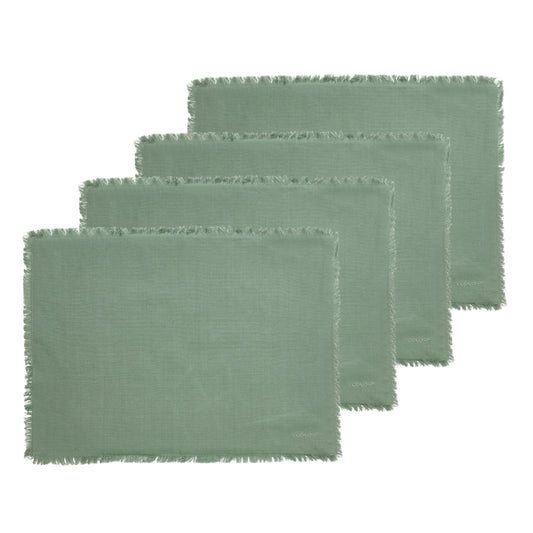 Ecology Fray Set of 4 Placemats Midday