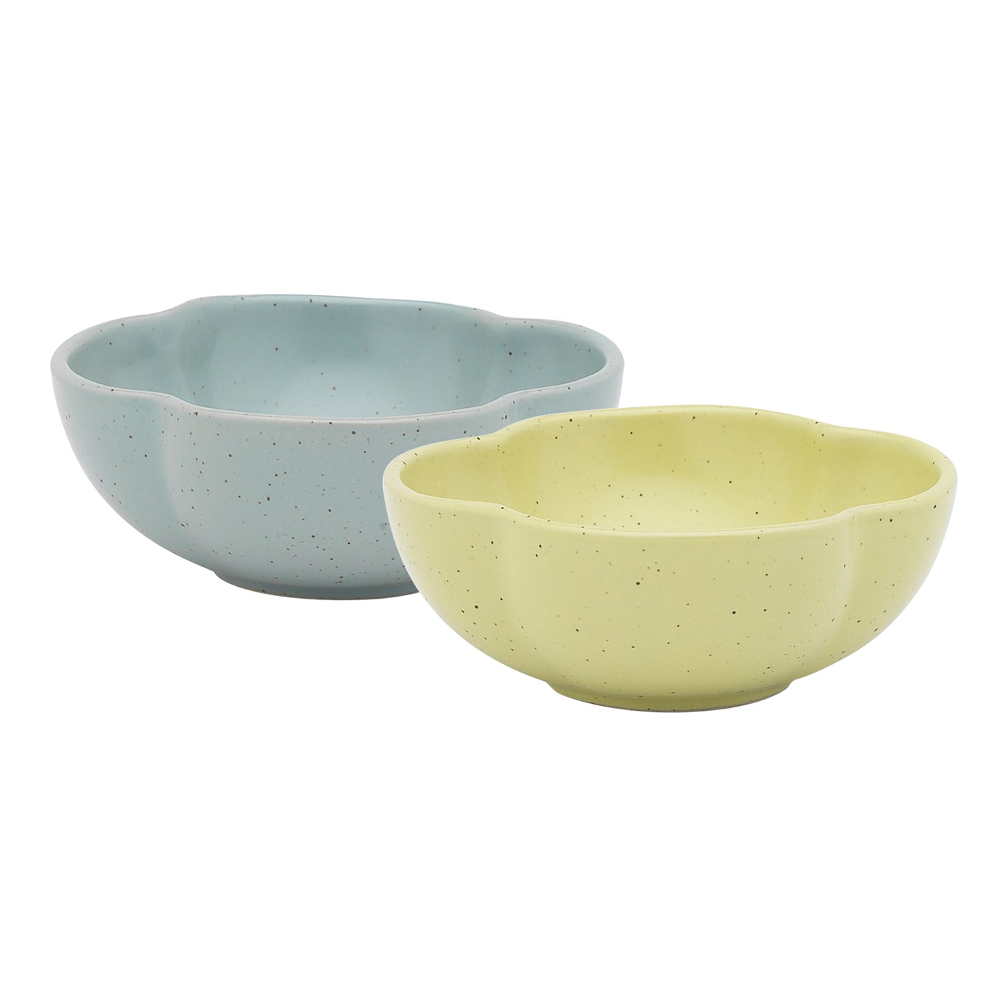 Ecology Bloom Set of 2 Round Dip Bowls 8cm
