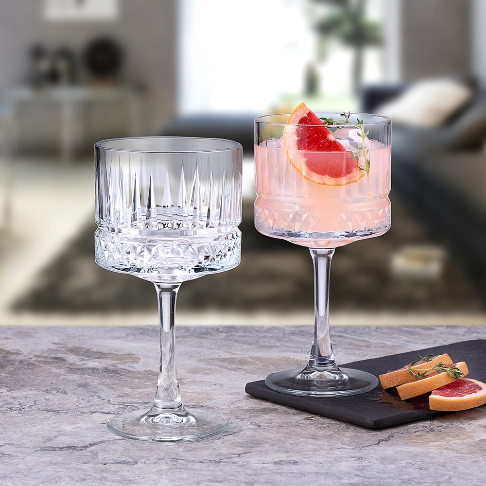 Pasabahce Elysia Set of 4 Stem Gin & Tonic Glasses 500ml