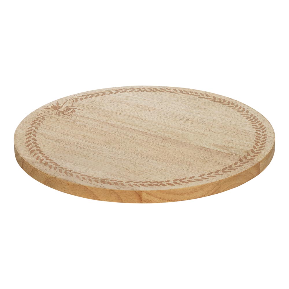 Porto LeFromage Round Wooden Cheese Board