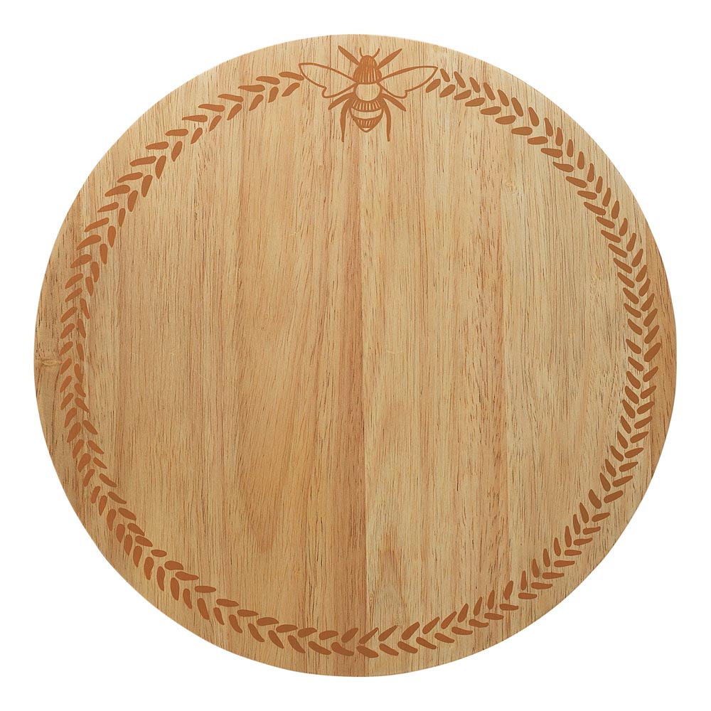 Porto LeFromage Round Wooden Cheese Board