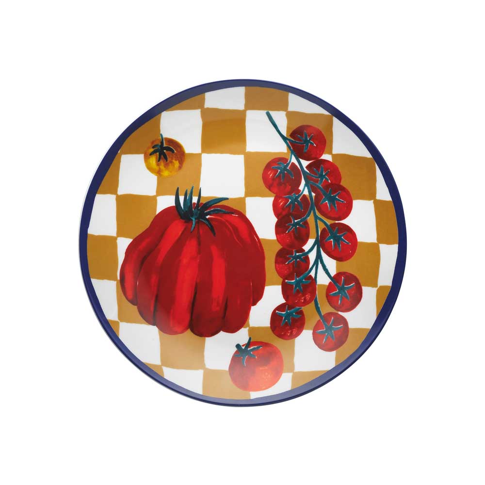 Porto Valentina Side Plate 20cm Tomato Medley at House