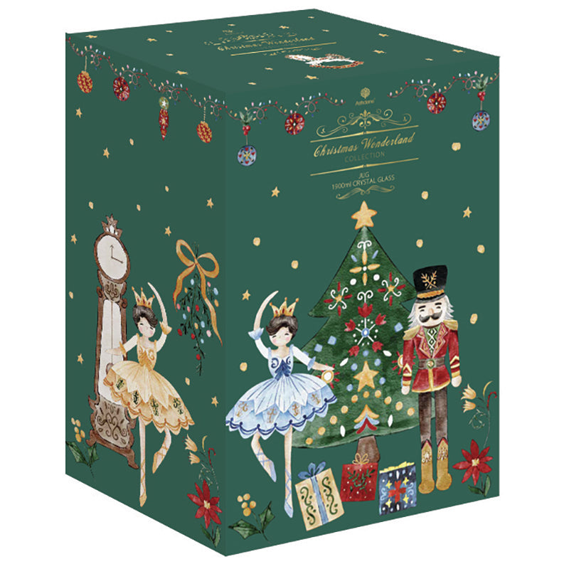 Ashdene Christmas Wonderland Crystal Jug