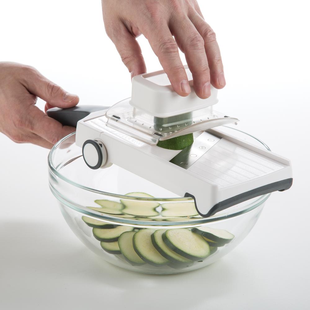 Progressive Hand-Held Adjustable Julienne & Slicer