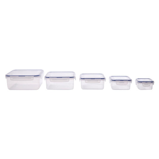 Locknlock Classic 5 Piece Square Container  Set
