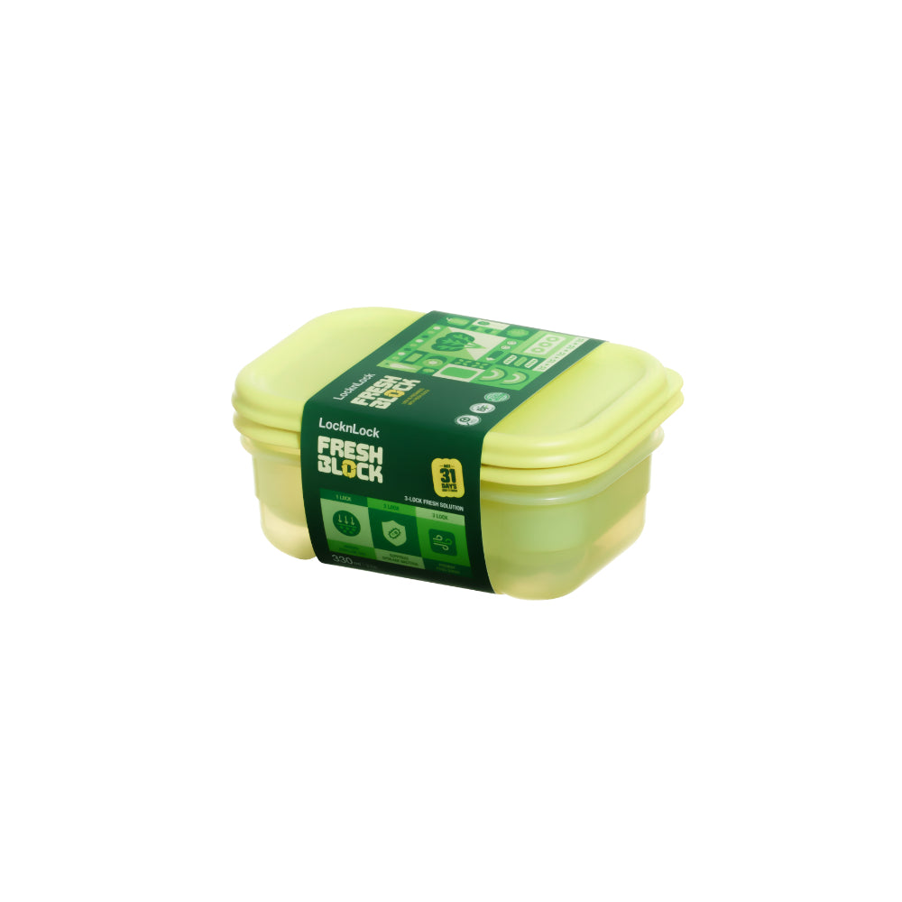 LocknLock Fresh Block 2 Piece Set 330ml