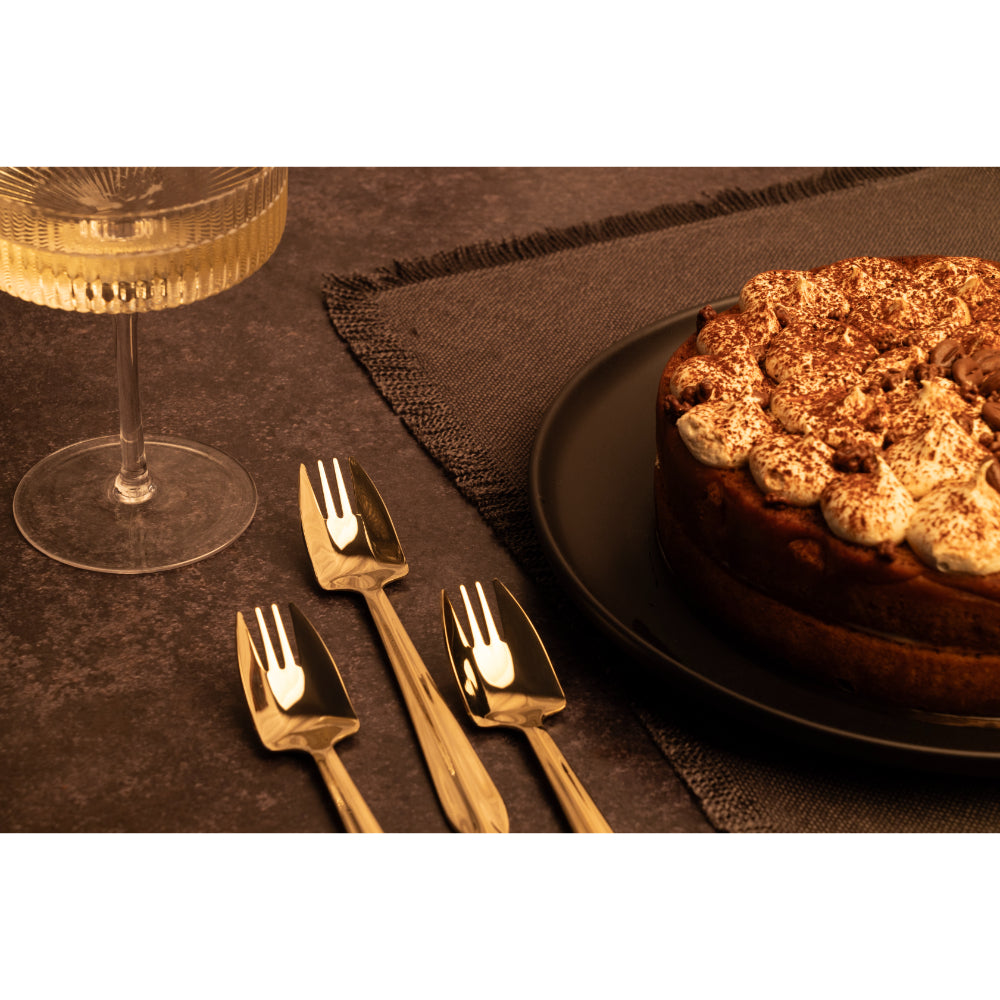 Splayd Black Label Gold Mirror 6 Piece Set