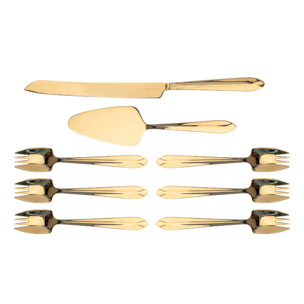 Splayd Cake Knife & Server Set
