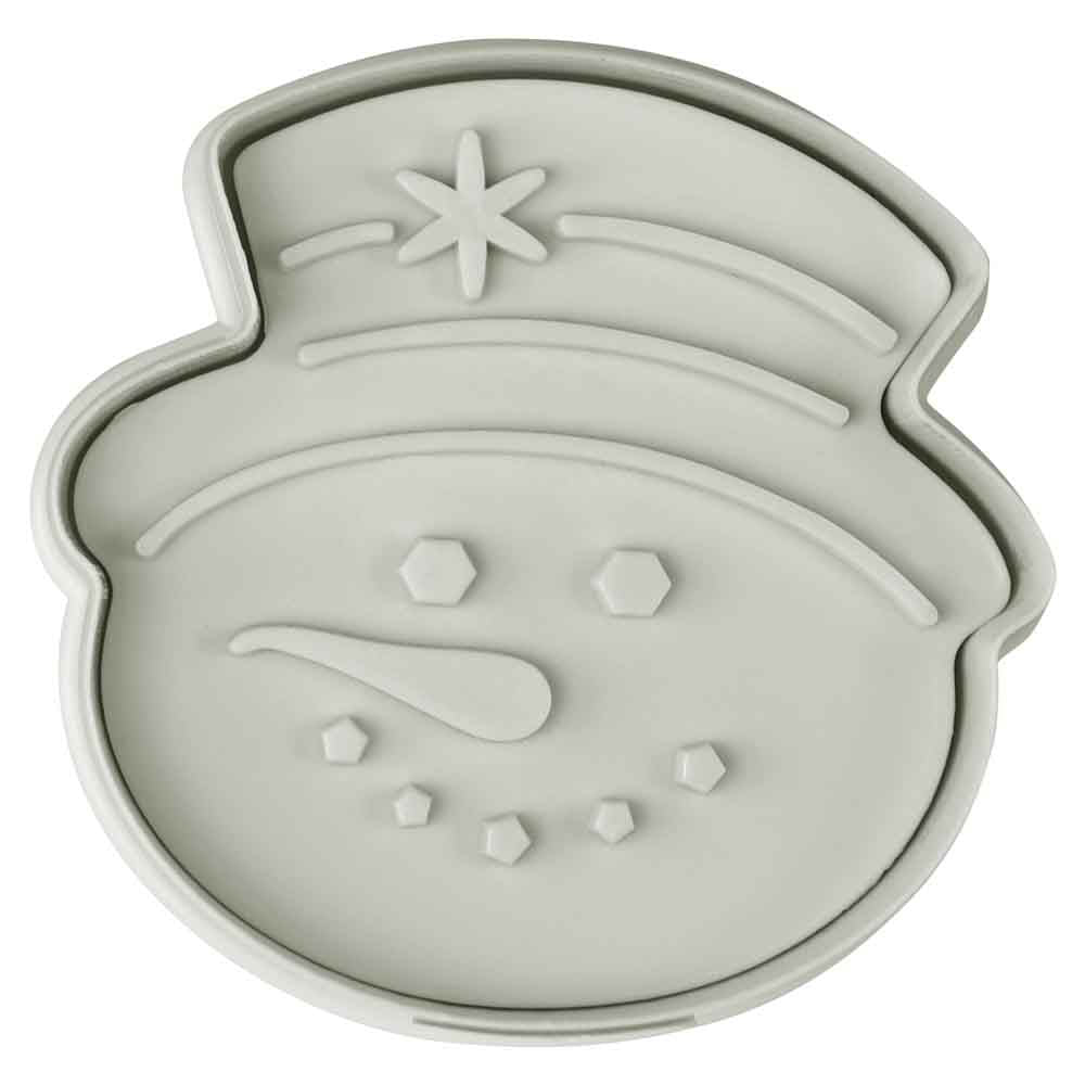 R&M Set of 4 Christmas 3D Cookie Stampers