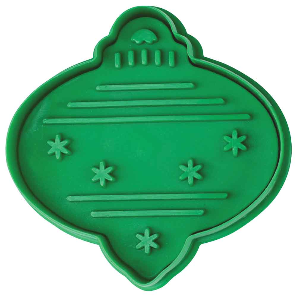 R&M Set of 4 Christmas 3D Cookie Stampers