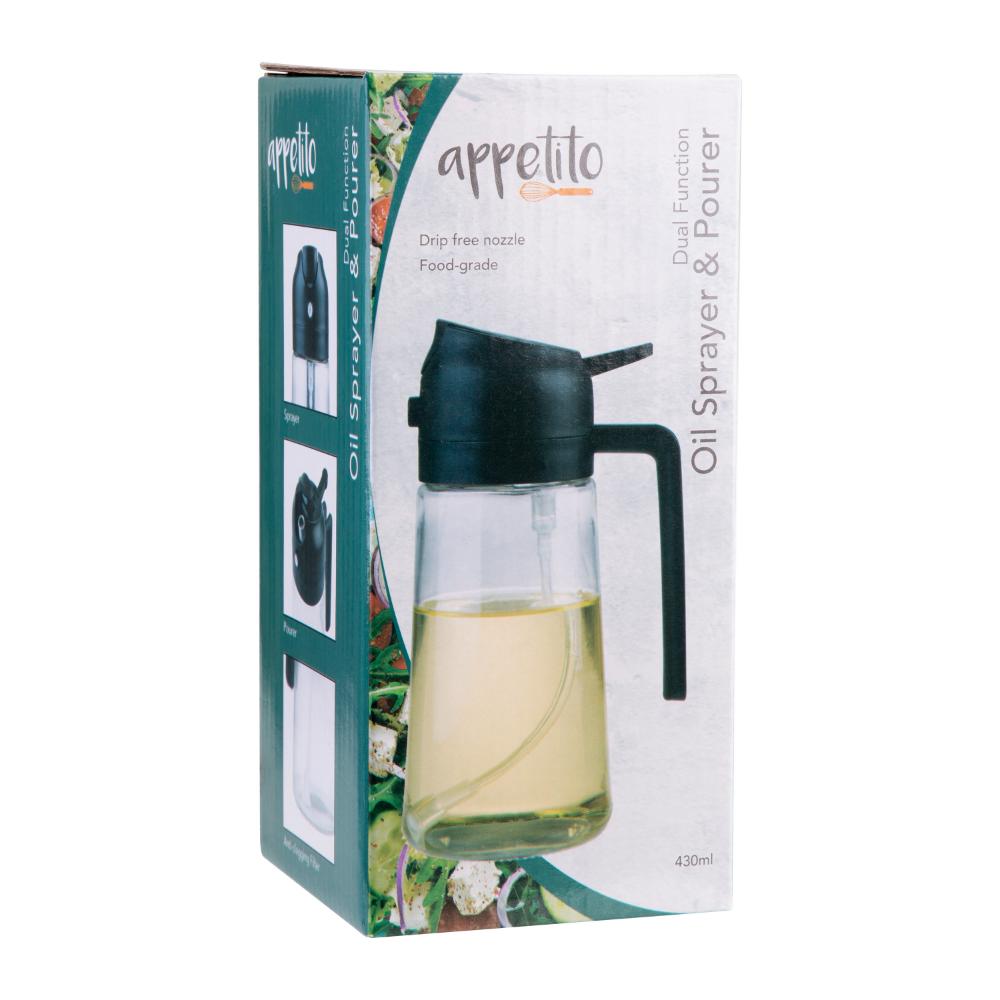 Appetito Dual Function Oil Sprayer & Pourer