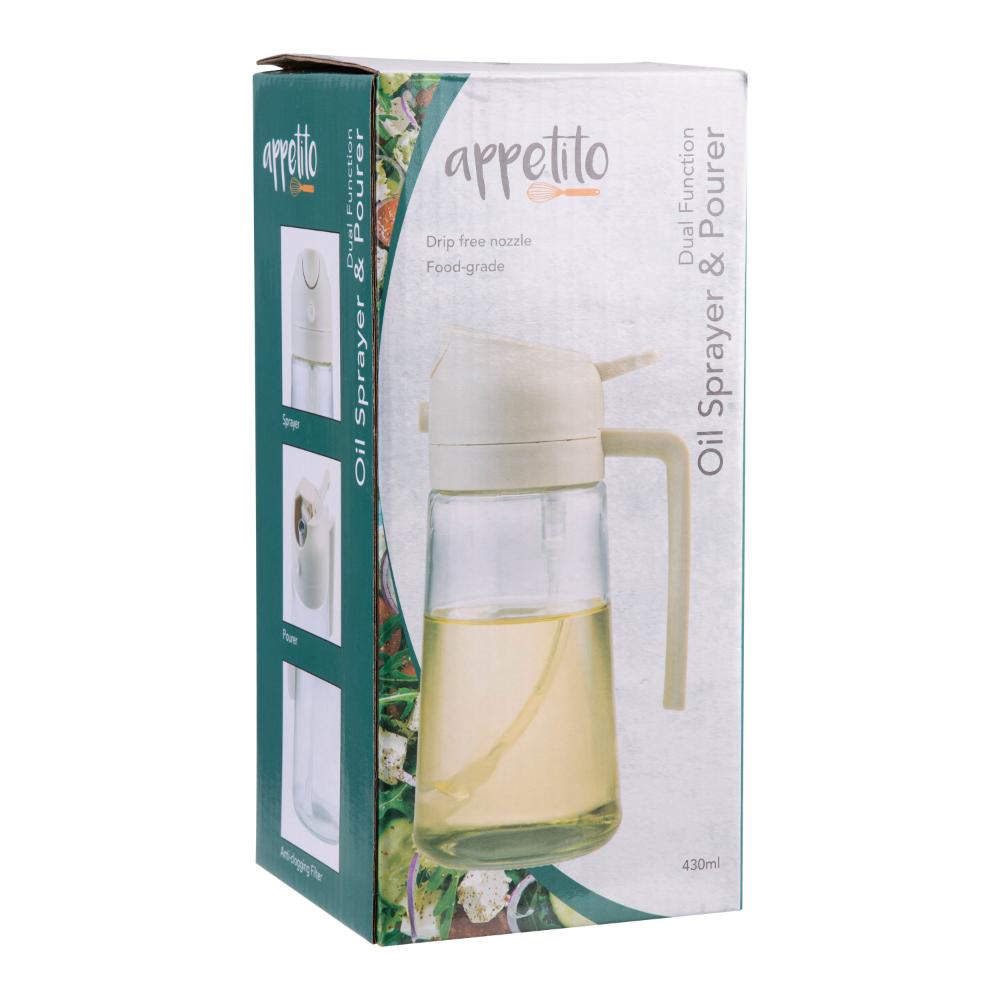 Appetito Dual Function Oil Sprayer & Pourer