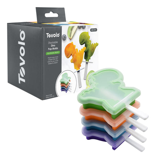 Tovolo Set of 4 Stackable Pop Moulds