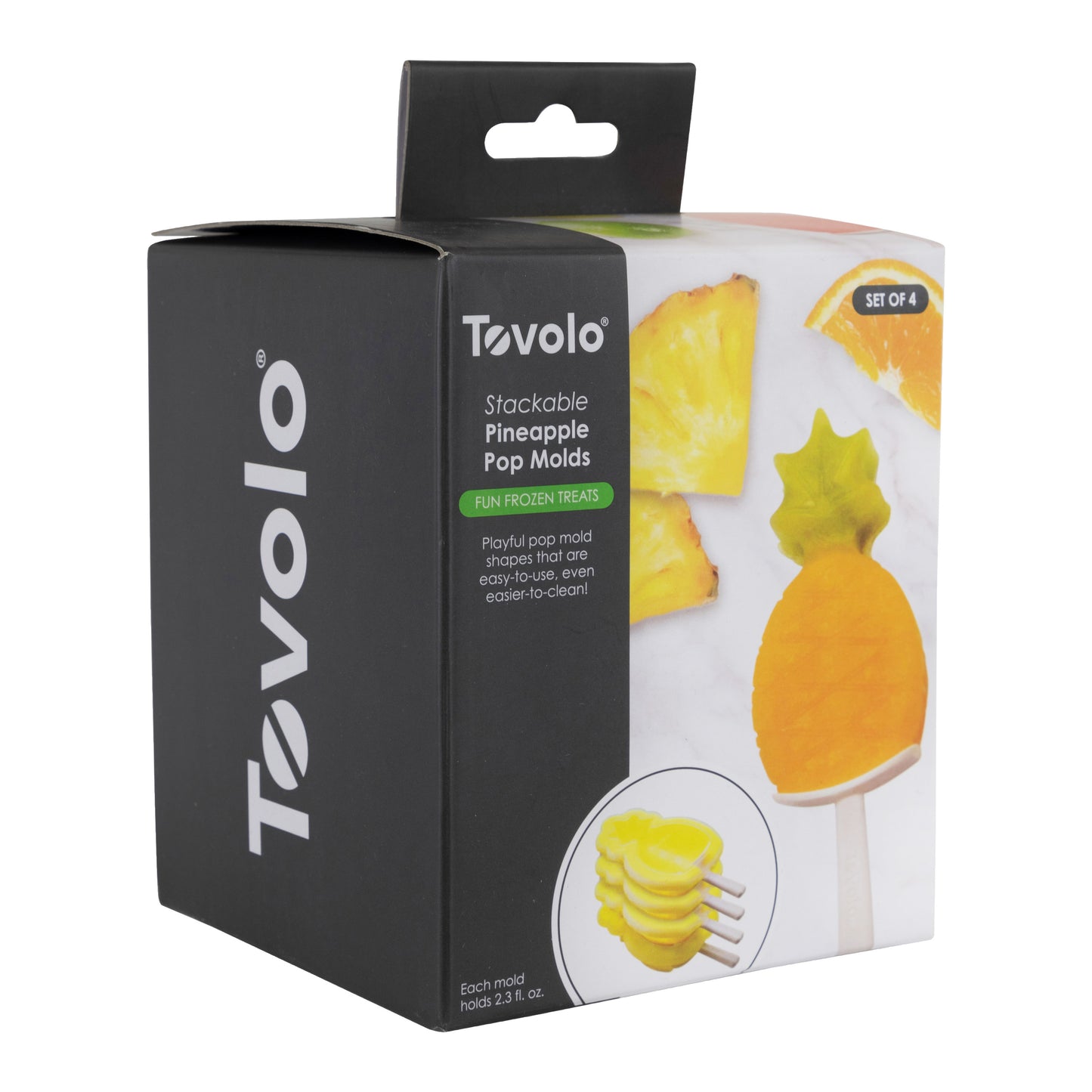 Tovolo Set of 4 Stackable Pop Moulds