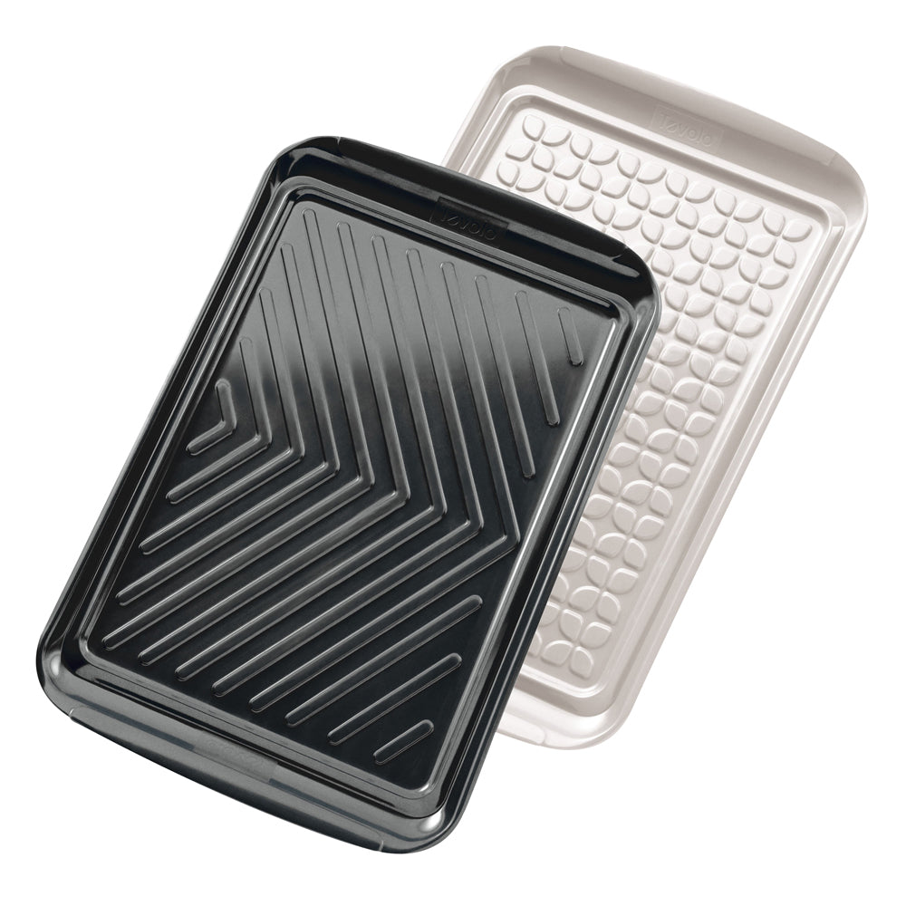 Tovolo Set of 2 Large Prep & Serve BBQ Trays