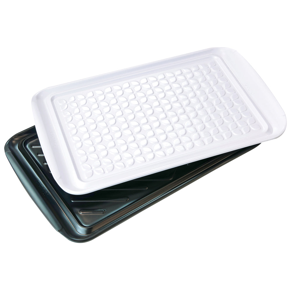 Tovolo Set of 2 Large Prep & Serve BBQ Trays