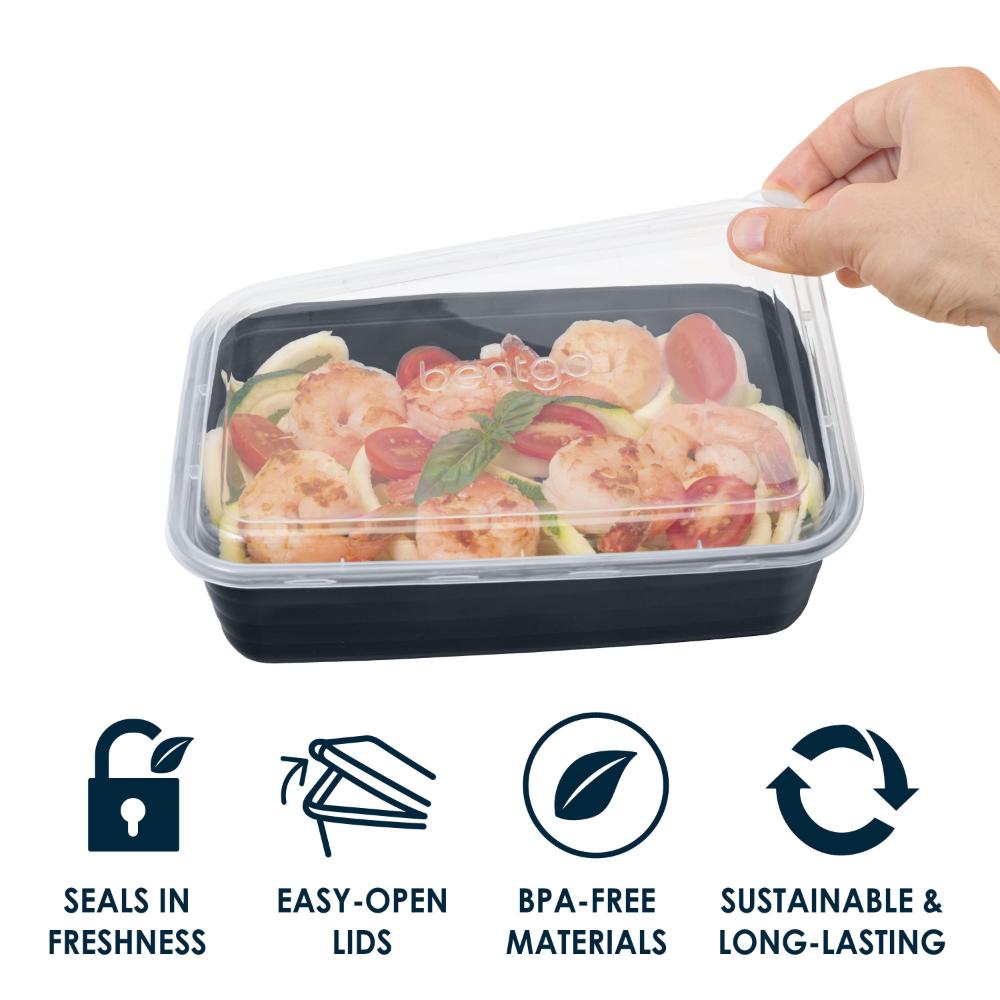 Bentgo Prep Set of 10 1 Compartment Containers