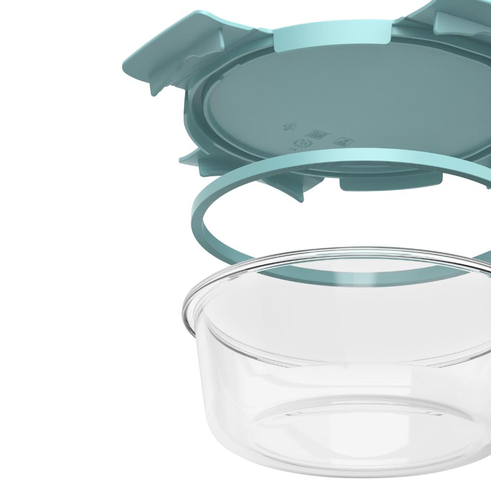Bentgo 6 Piece Round Glass Food Storage Set