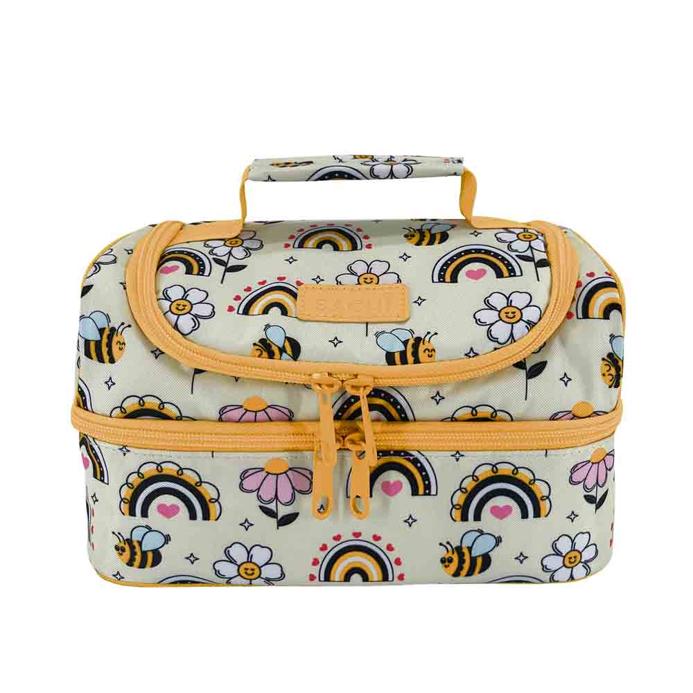 Sachi Insulated Double Decker Lunch Bag