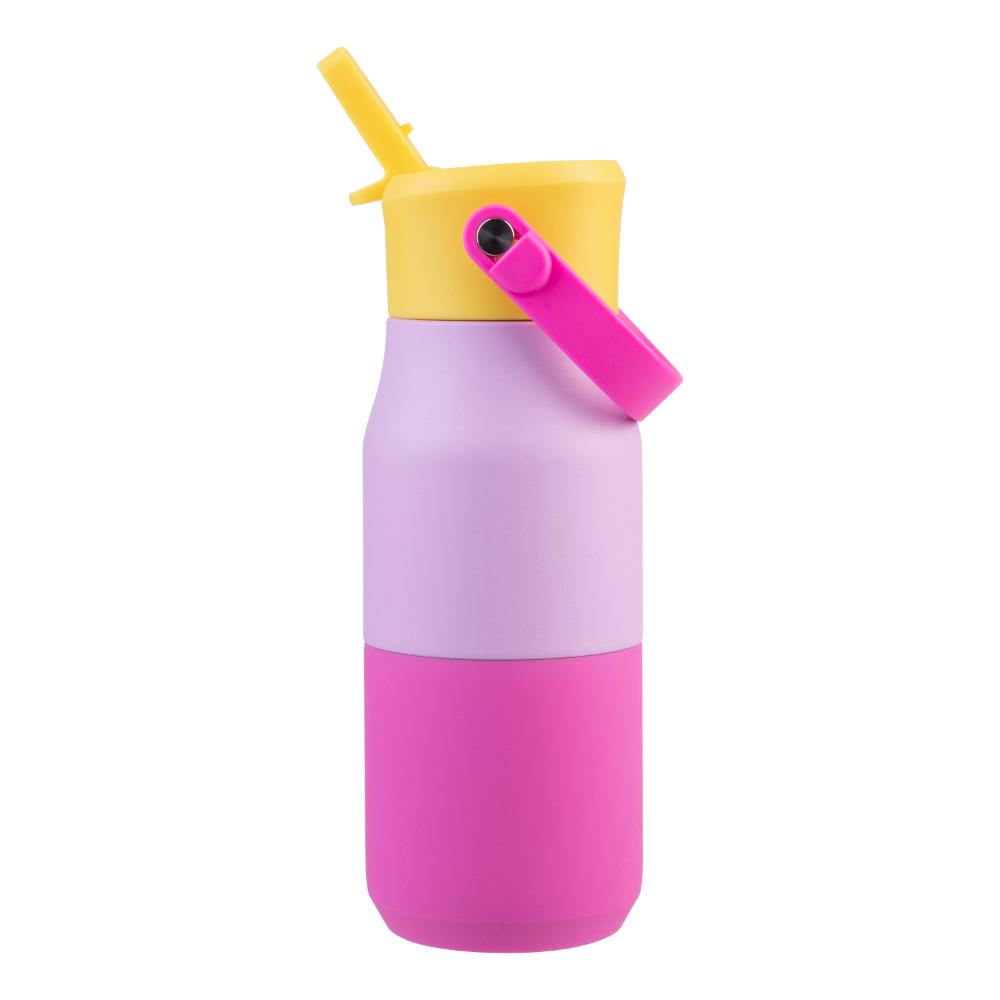 Oasis Stainless Steel Double Wall Insulated Junior Drink Bottle with Sipper 400ml