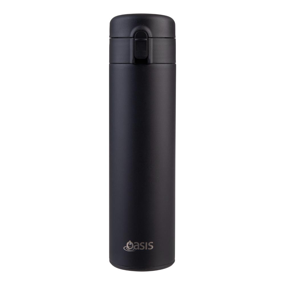 Oasis Stainless Steel Double Wall Insulated Flip Top Flask 480ml