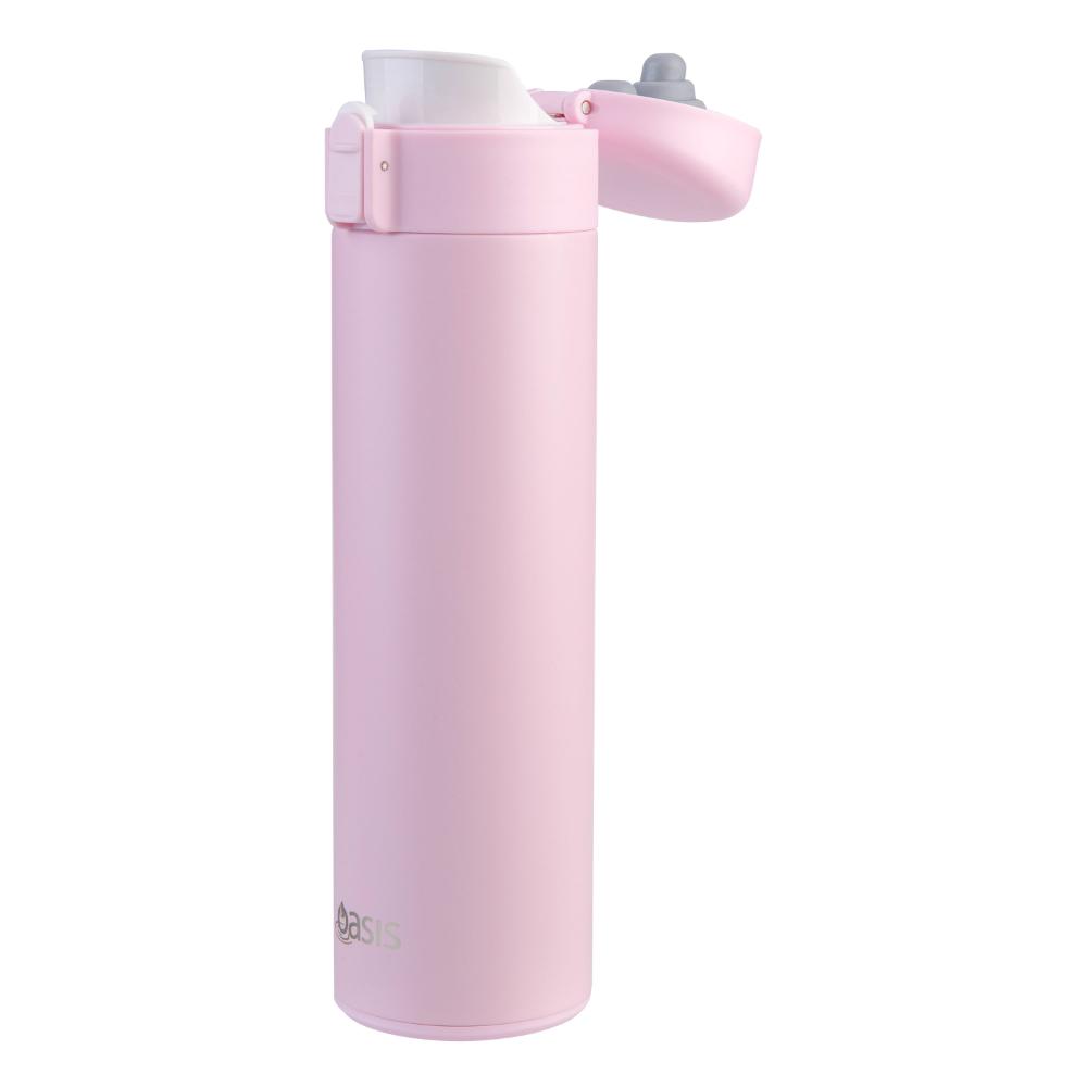 Oasis Stainless Steel Double Wall Insulated Flip Top Flask 480ml