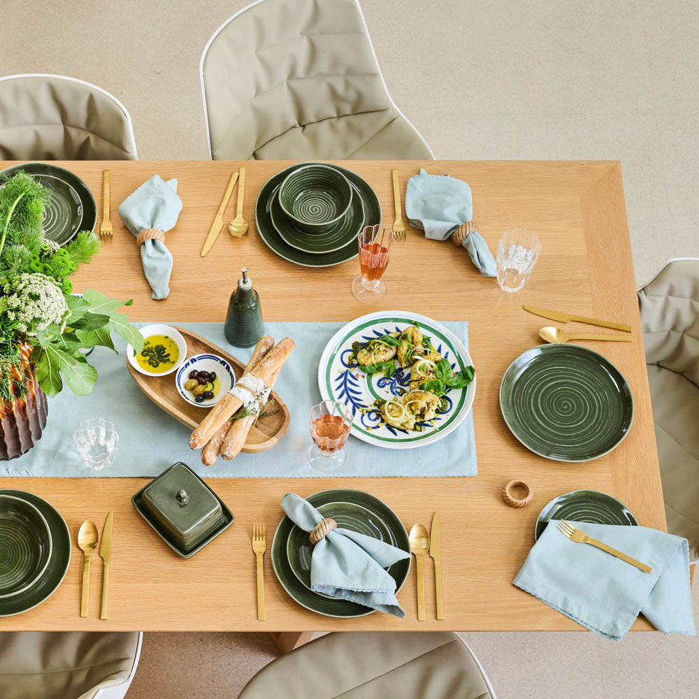 Ecology Ottawa 12 Piece Dinner Set Moss