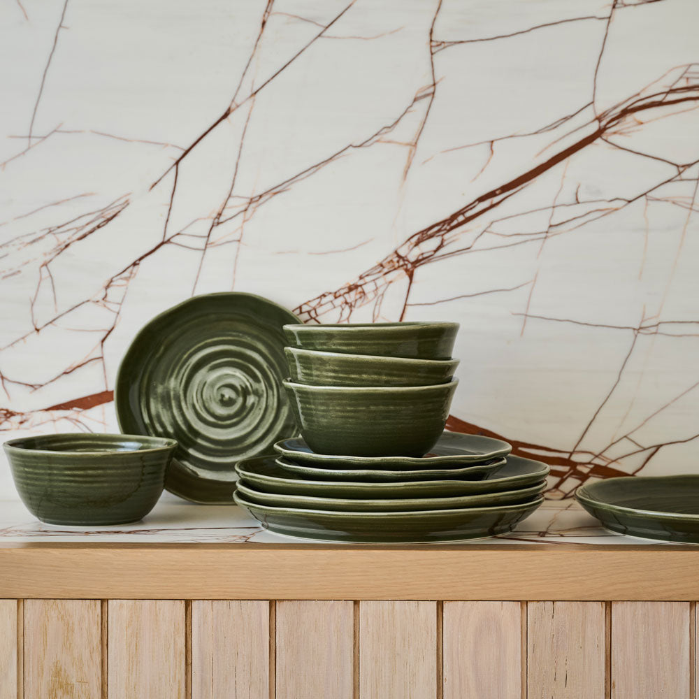 Ecology Ottawa Side Plate 21cm Moss