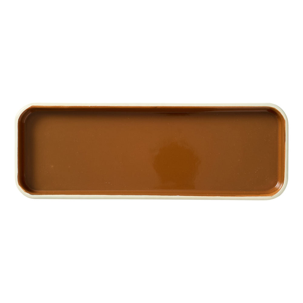 Ecology Mori Sandwich Tray 35x13cm Terracotta
