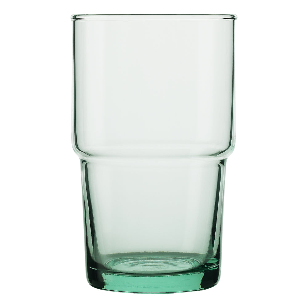 Ecology Habitat Set Of 6 Recycled Glass Highball Glasses 390ml