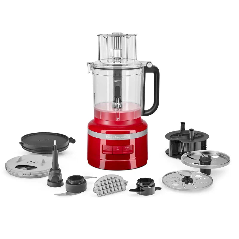 Kitchenaid 13 Cup Food Processor Empire Red