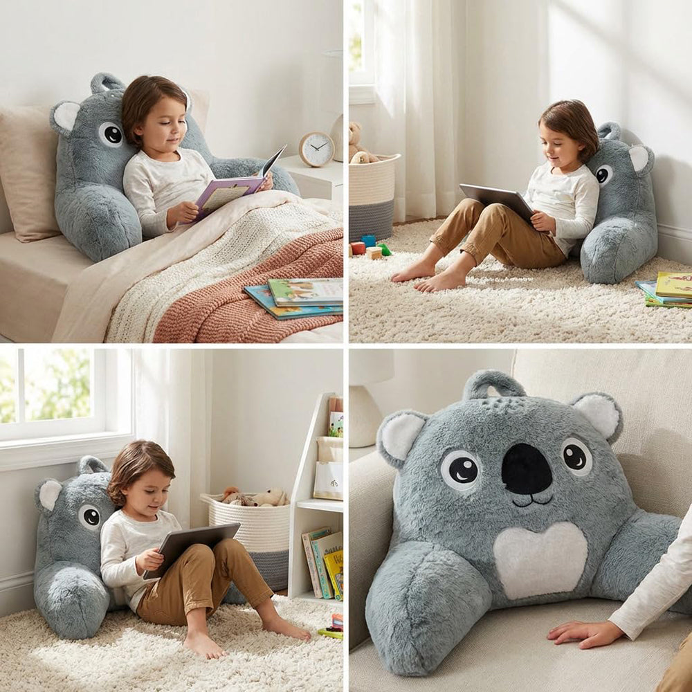 Easy Rest Faux Fur Kids Back Rest Pillow
