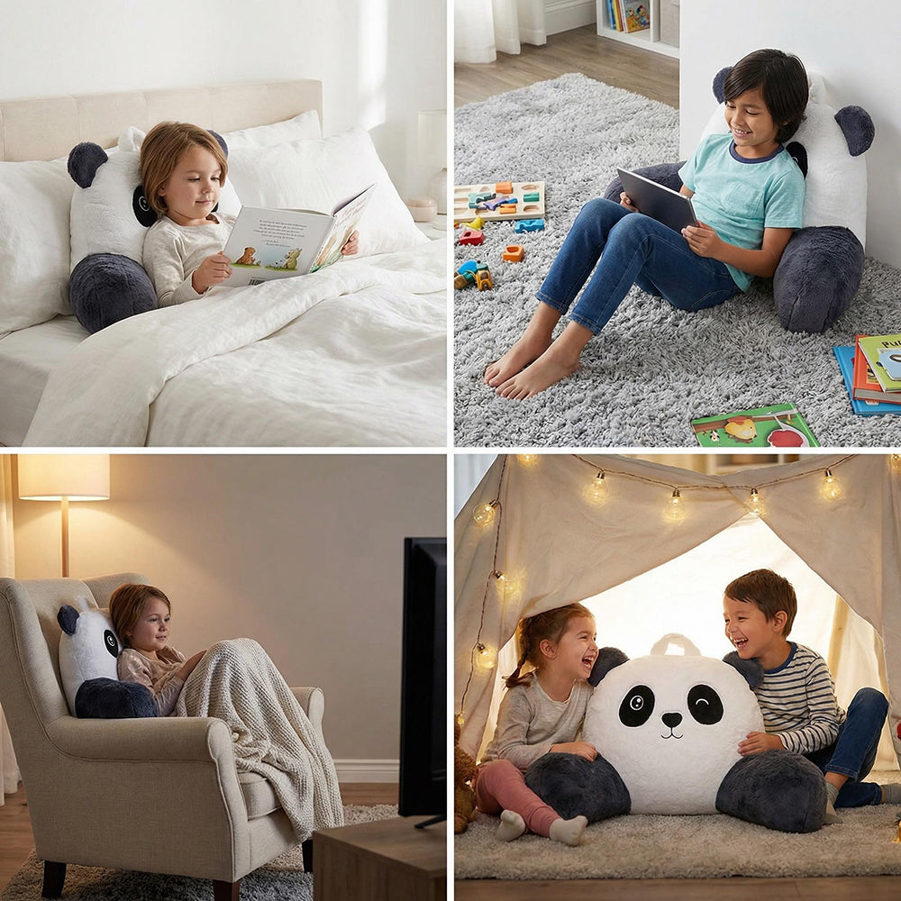 Easy Rest Faux Fur Kids Back Rest Pillow