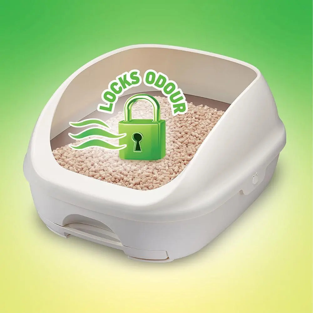 Ezi-LockOdour Cat Litter System Natural Mineral Zeolite Pellets