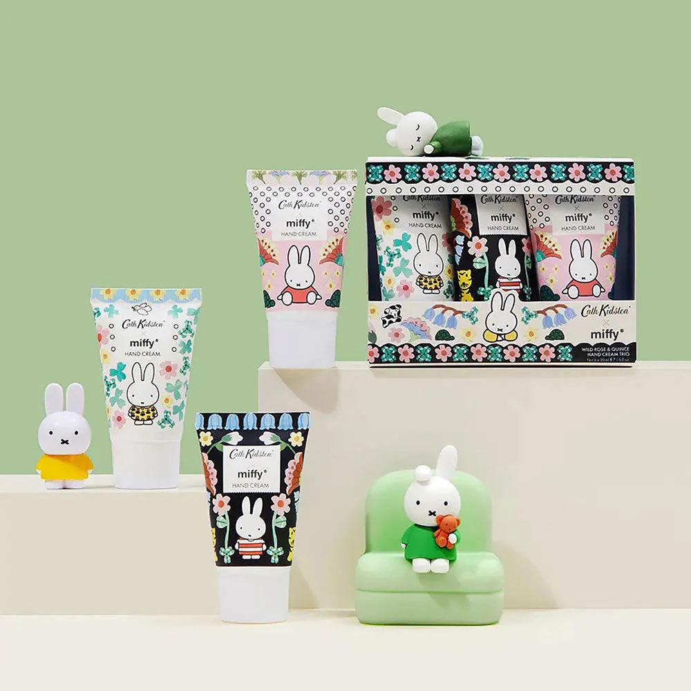 Heathcote & Ivory Cath Kidston x Miffy Hand Cream Trio