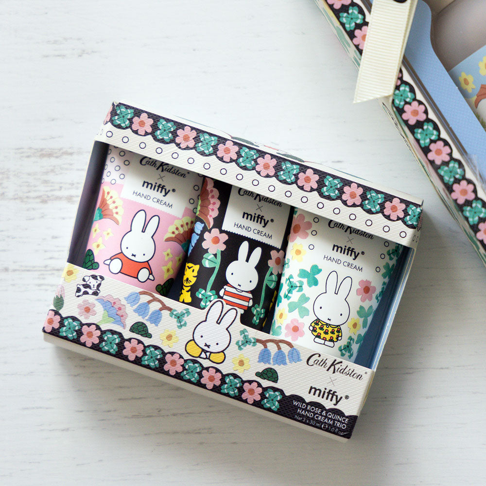 Heathcote & Ivory Cath Kidston x Miffy Hand Cream Trio